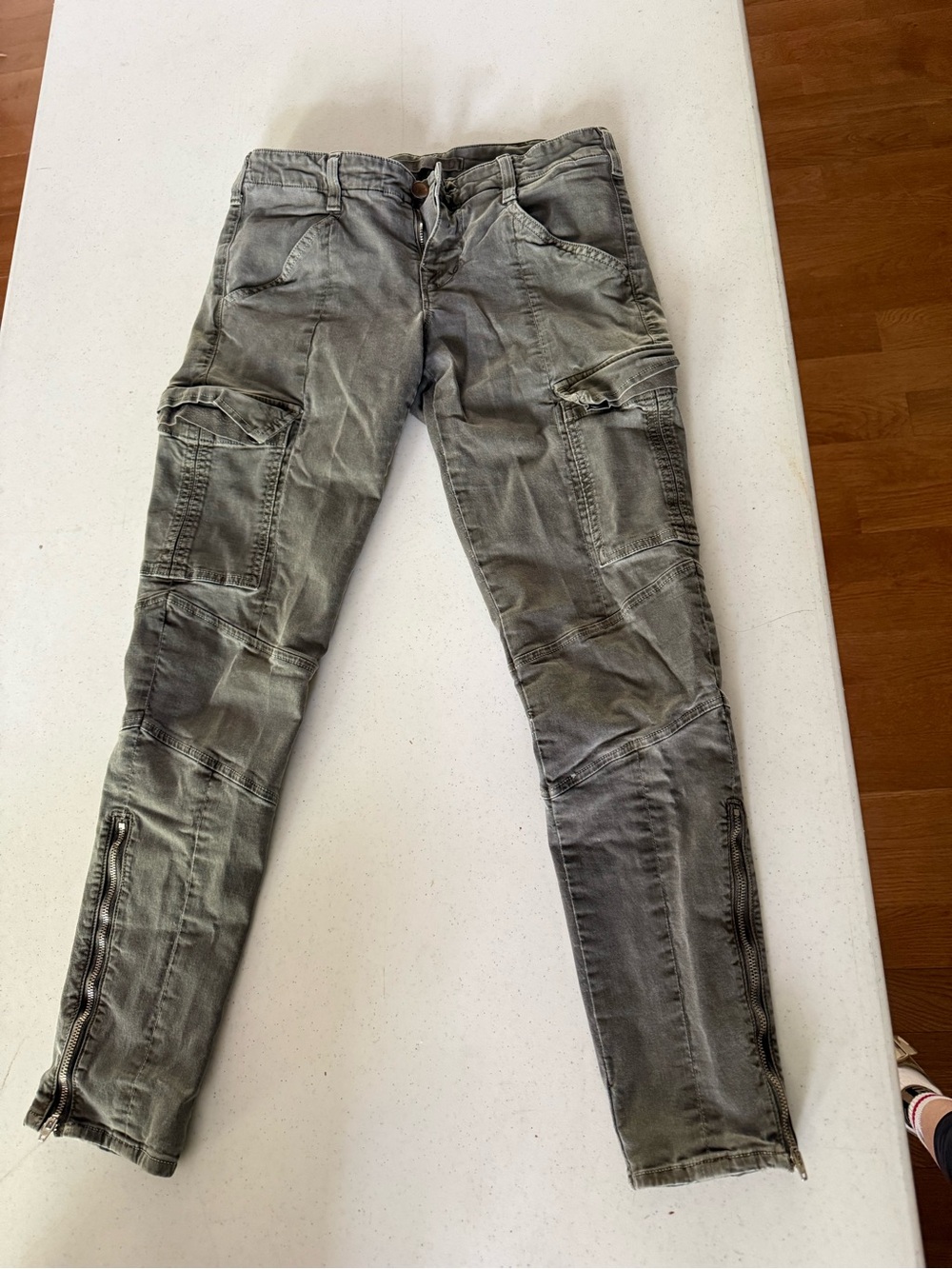 J Brand Olive Green Utility Cargo Pants